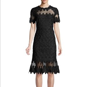 Elie Tahari Venus Embroidery A-line dress, NWT